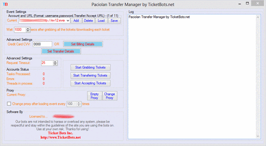 Picture of Evenue Tickets Transfer Manager