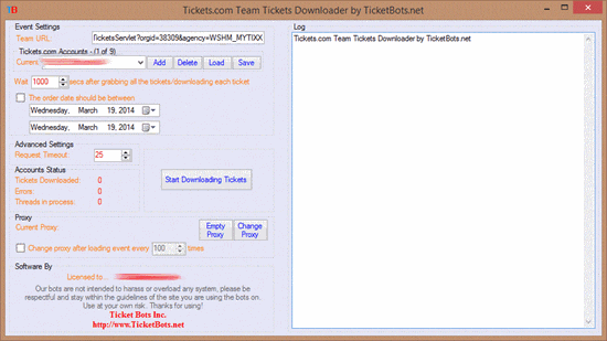 Picture of Tickets.com Team Tickets (PDF) Downloader