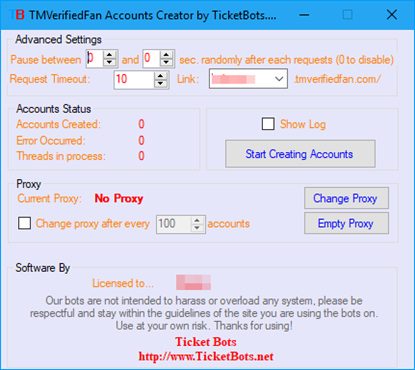 Imagem de TMVerified Fan Ticket Registration Bot