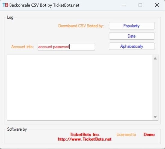 Picture of Backonsale CSV Bot
