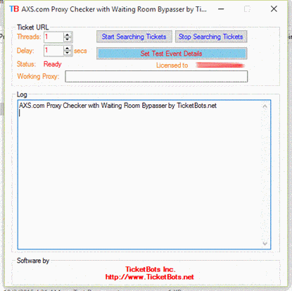 Picture of Ticketmaster Proxy Checker